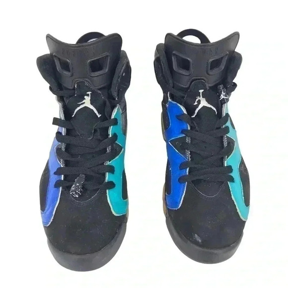 NIKE AIR JORDAN 6 VI RETRO OREO CUSTOM SNEAKERS 384664-101 MENS SIZE 11 $890 - Picture 12 of 16